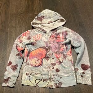 Butterfly Zipper Hoodie